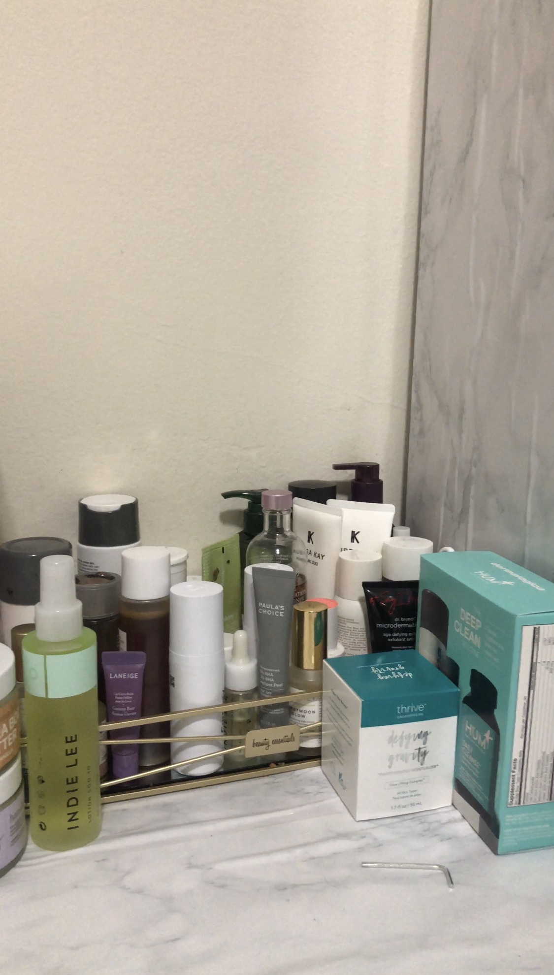 really taking my skincare organization up a notch here! #organizewithm, skincare organization